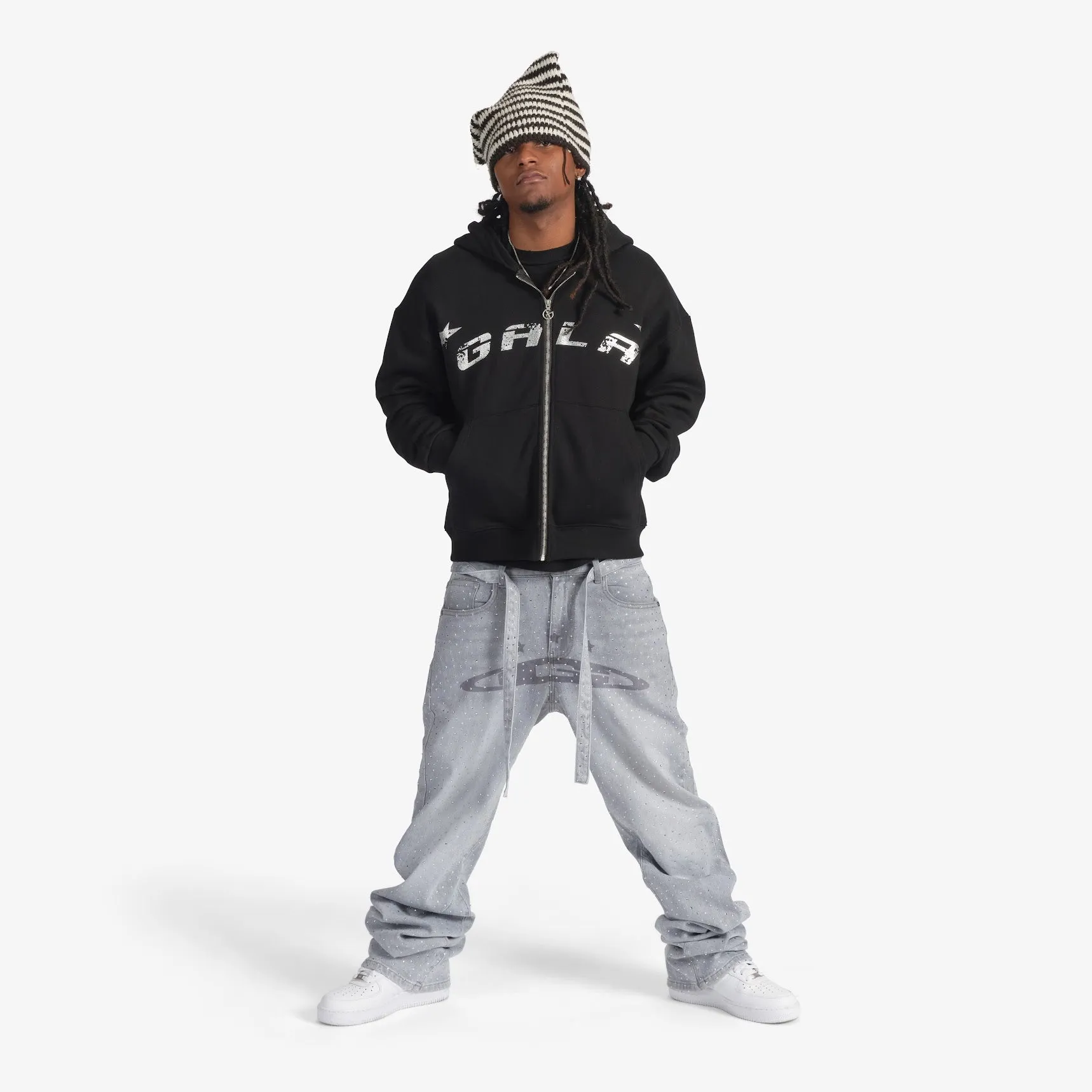 "Crystal" Denim (charcoal wash)