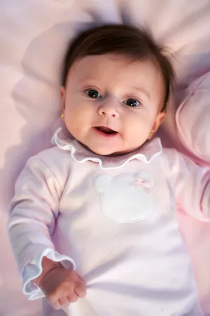 "Genevieve" Pink Bear Tracksuit