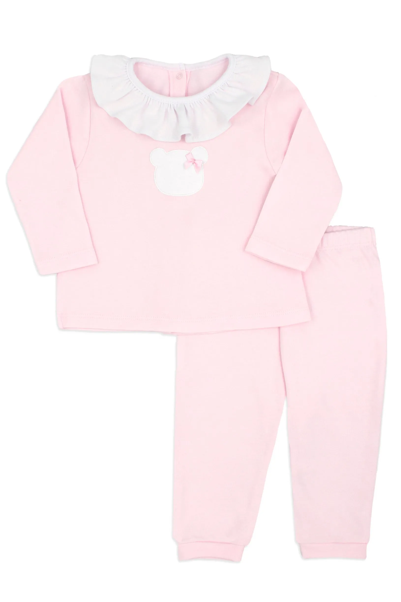 "Genevieve" Pink Bear Tracksuit