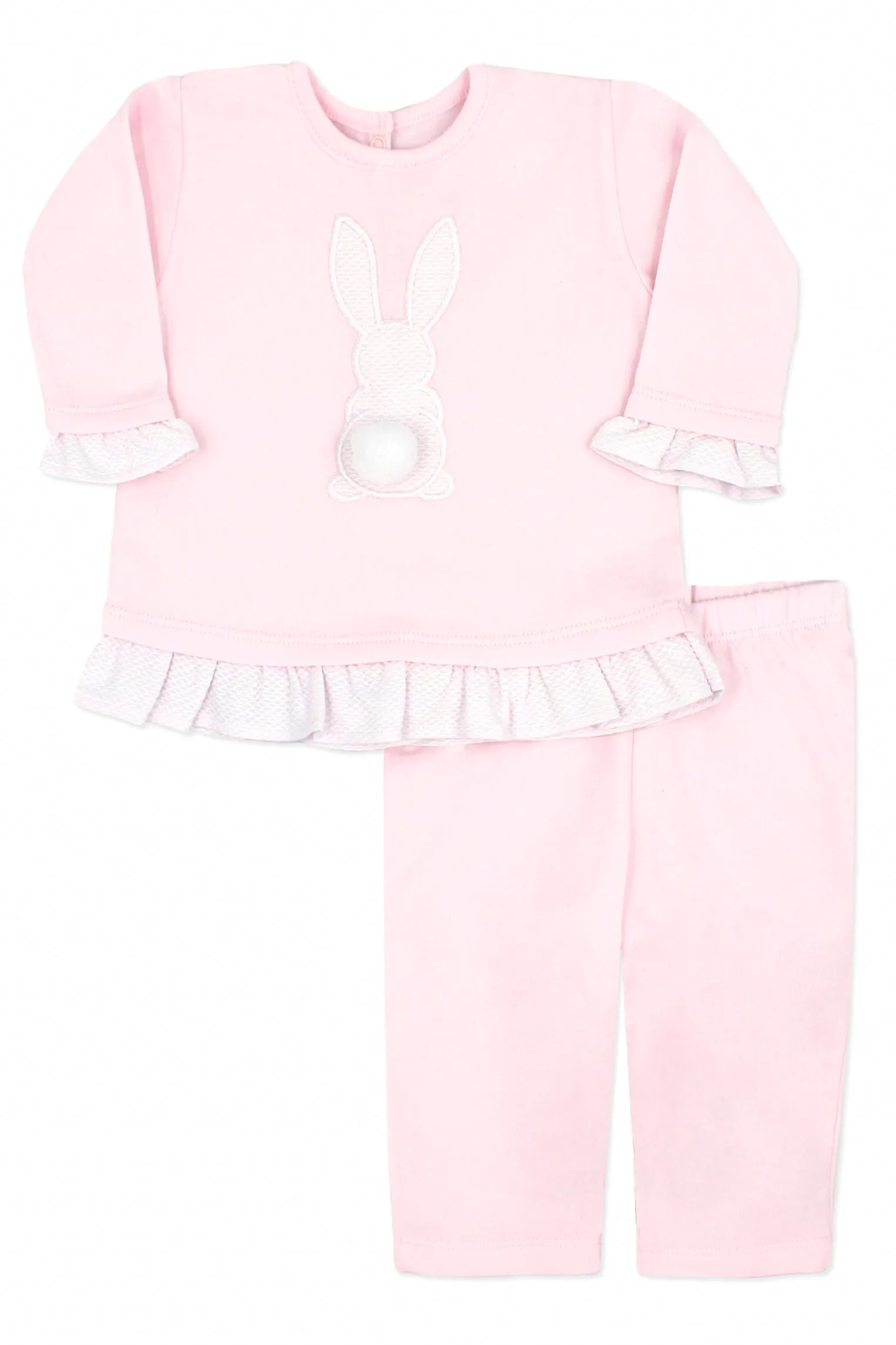 "Nevaeh" Pink Bunny Tracksuit