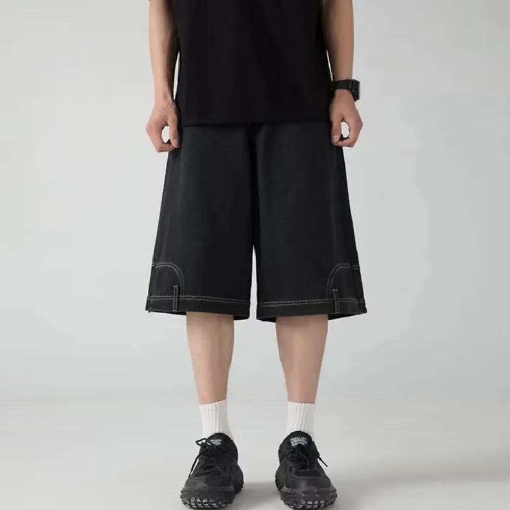 "Retro Inverted Denim" Shorts