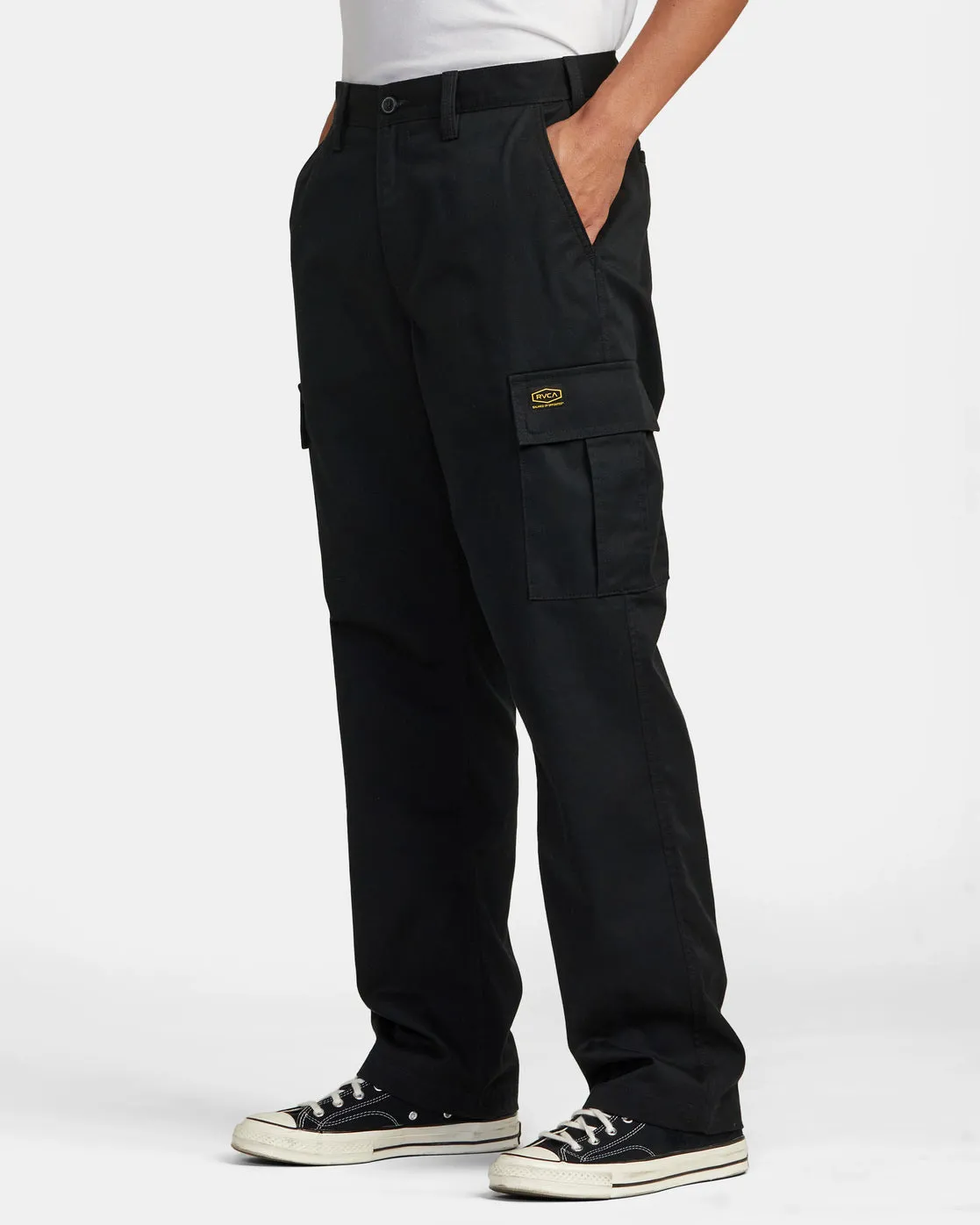 RCVA Americana Cargo Pant Black