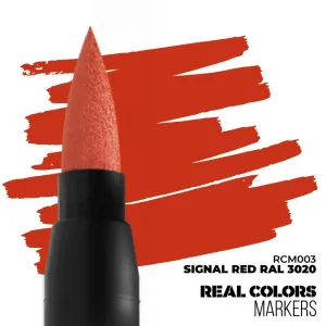 Real Colours Markers - Signal Red Ral 3020