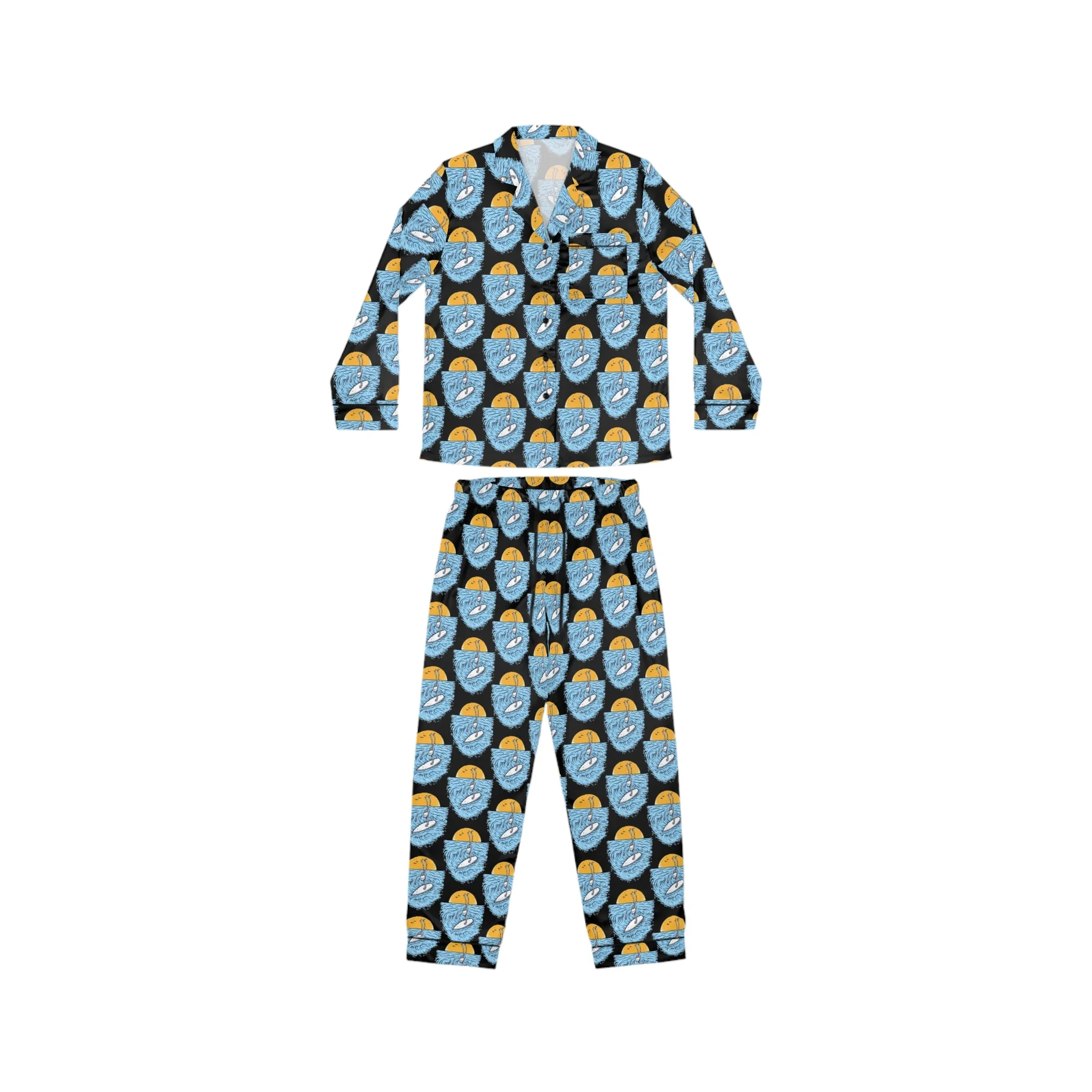 Reaper Surf Women's Satin Pajamas