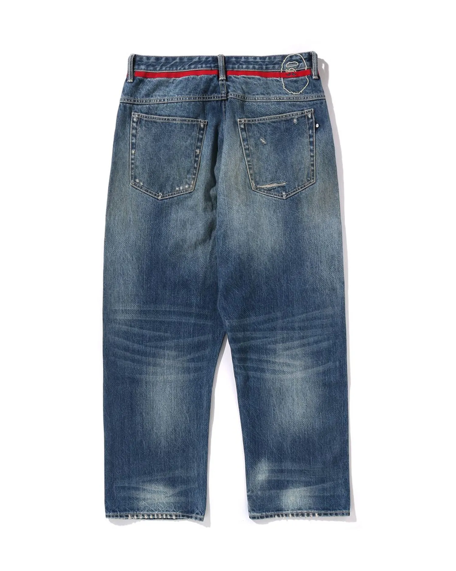 Relaxed Fit Denim Pants
