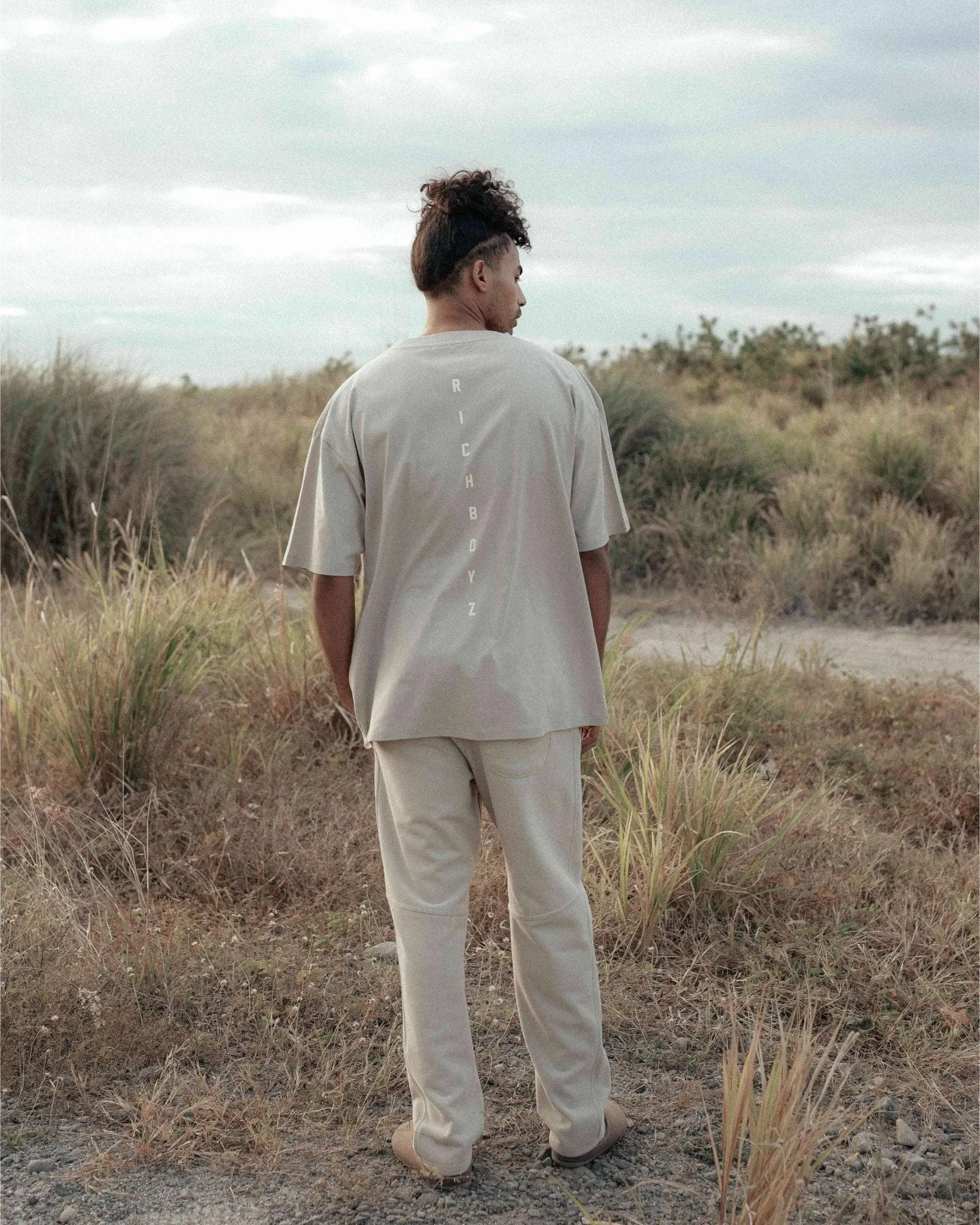 RELAXED SWEATPANTS - FOG