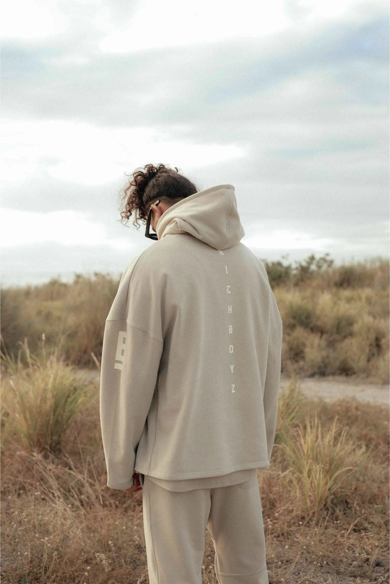 RELAXED SWEATPANTS - FOG