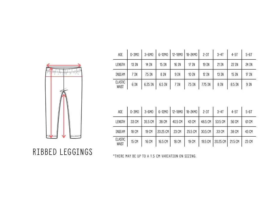 RIBBED LEGGINGS - DUSTY PLUM