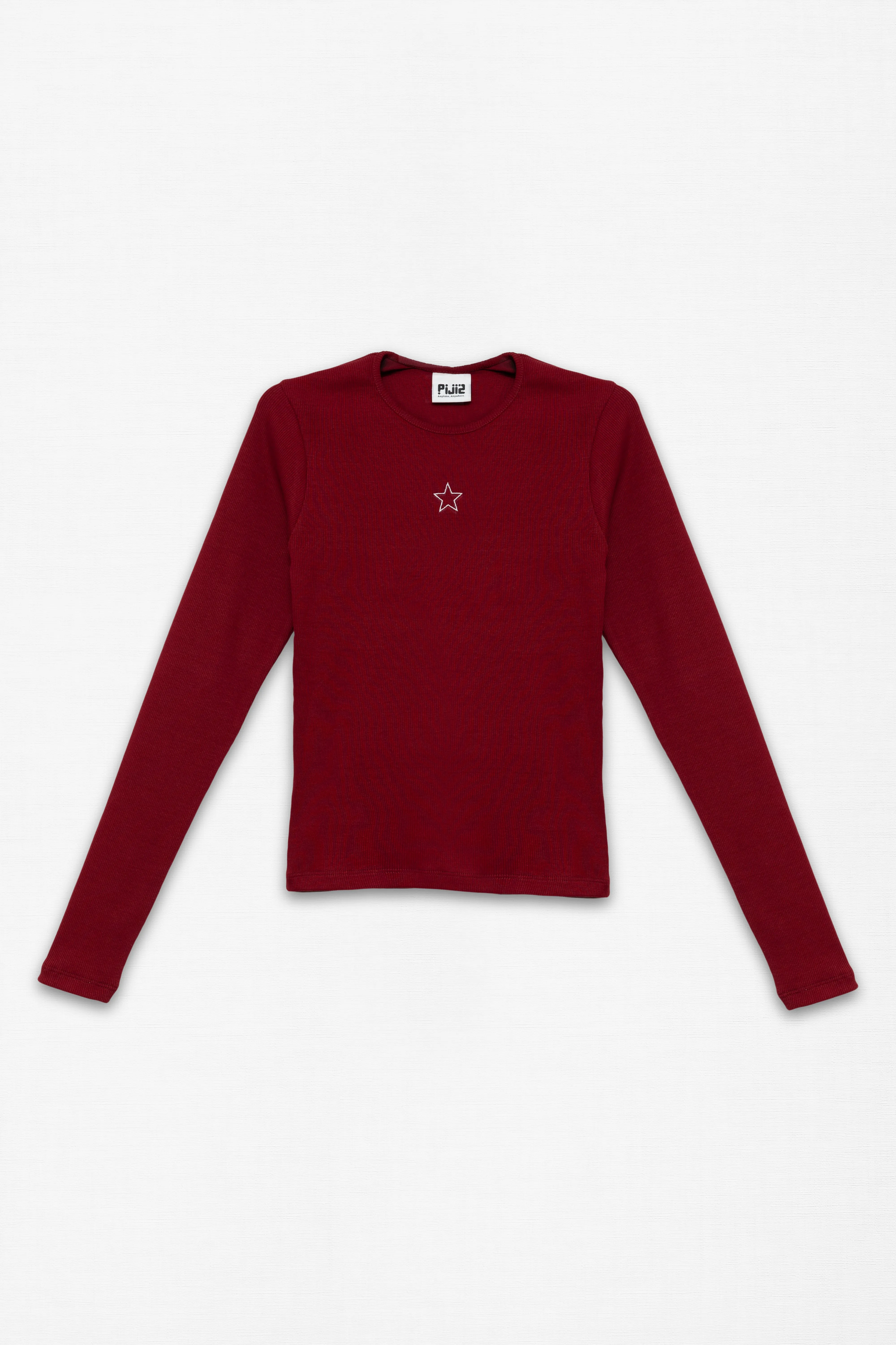 RIBBED STAR T-SHIRT