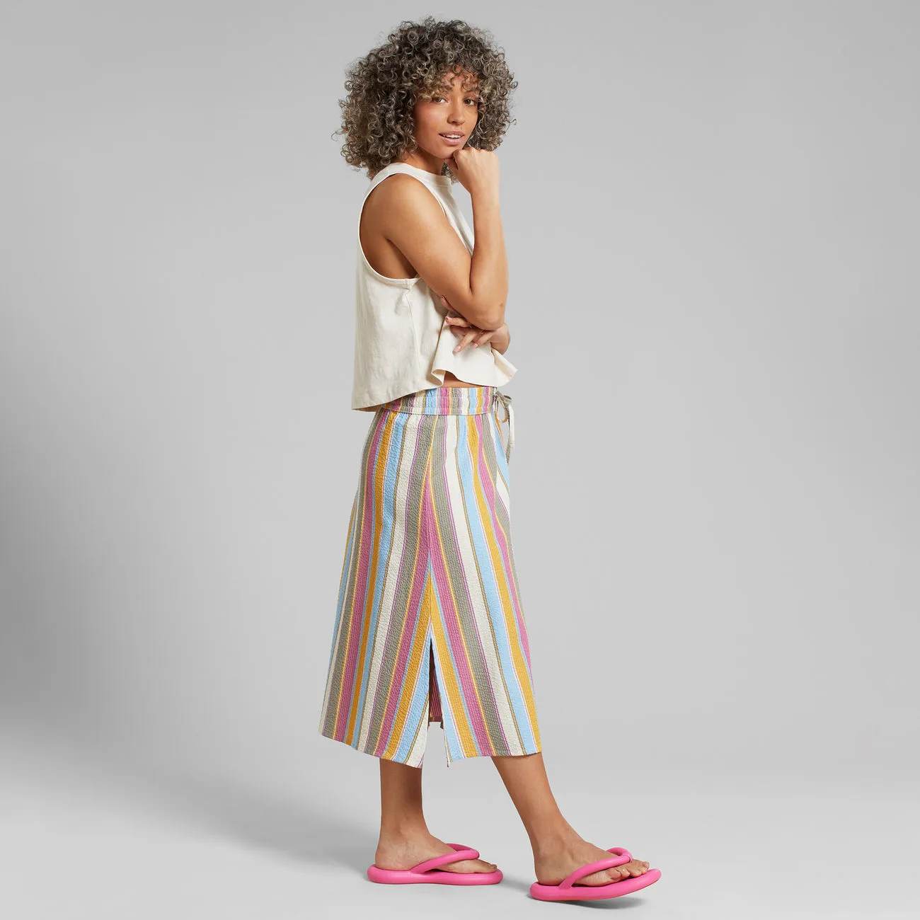 Romy Striped Skirt