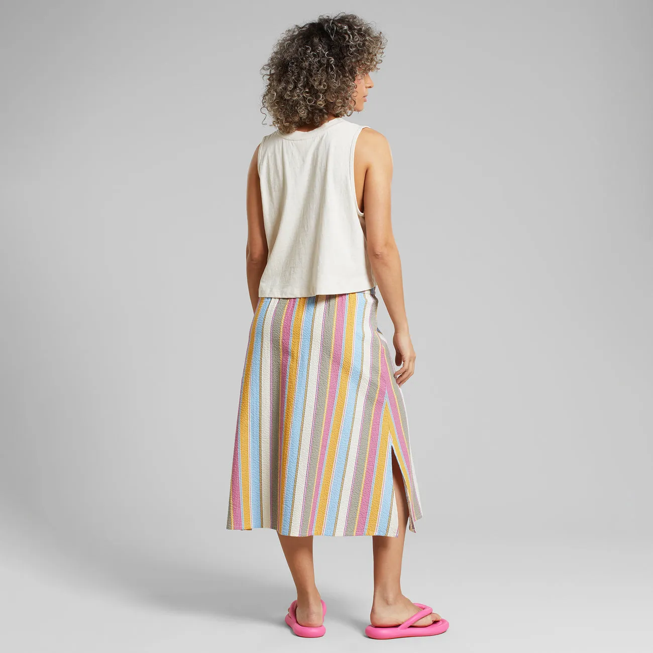 Romy Striped Skirt