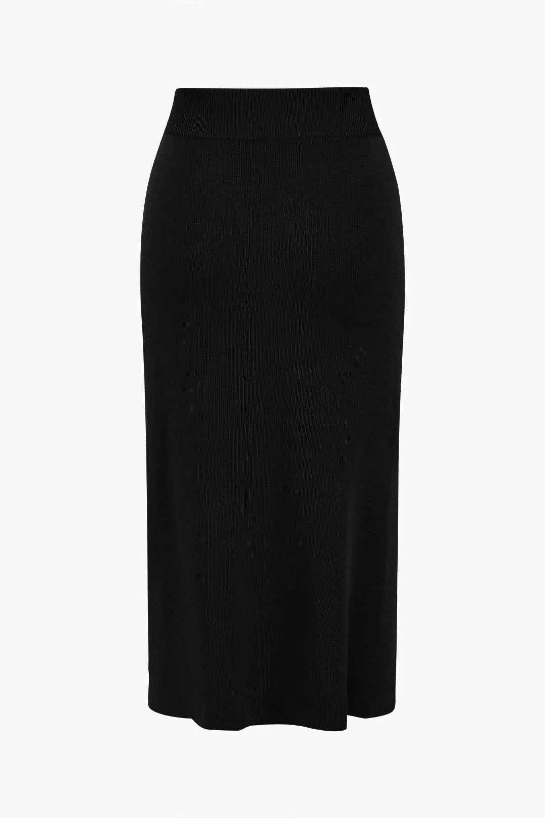 Rosie - Elegant Knit Gigot Sleeve Woman's Skirt Set