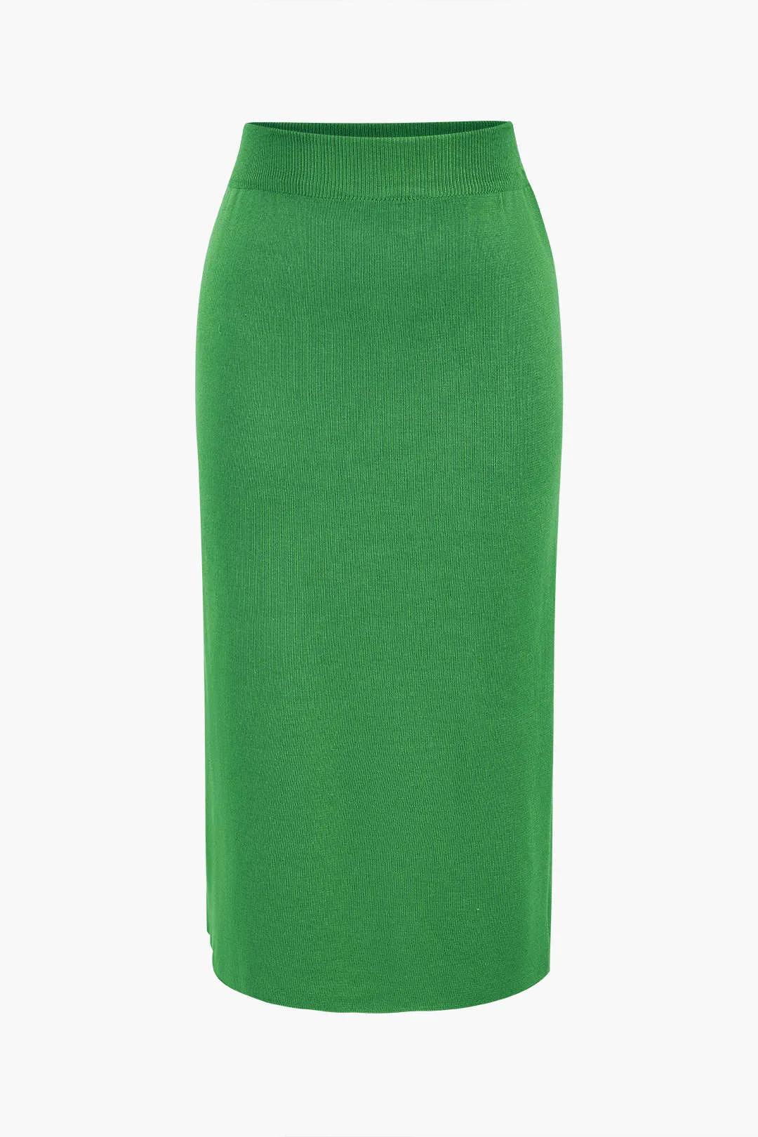 Rosie - Elegant Knit Gigot Sleeve Woman's Skirt Set
