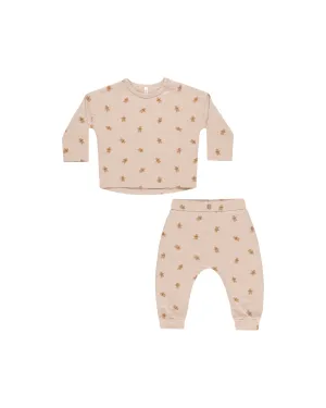 RYLEE   CRU Long Sleeve Tee   Pant Set || Gingerbread