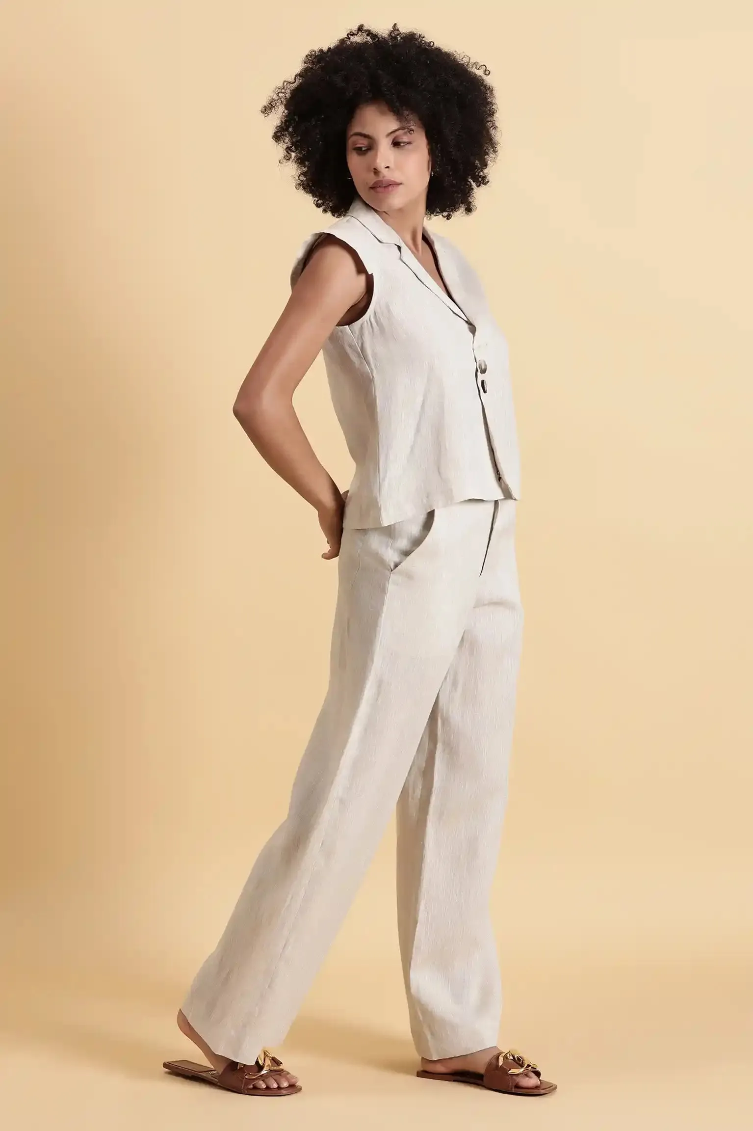 Sand Relaxed Pants