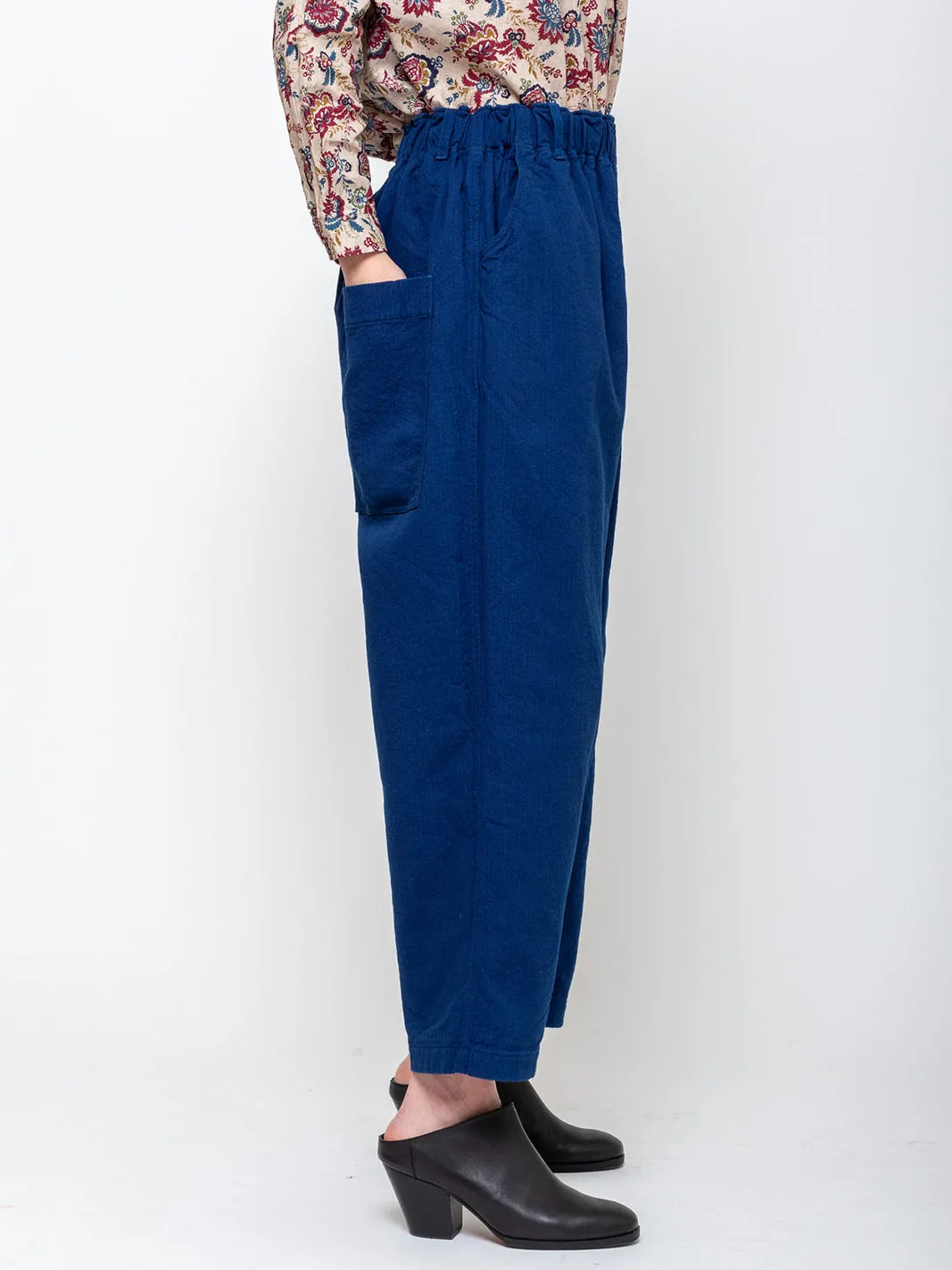 Sashiko Indigo Pants