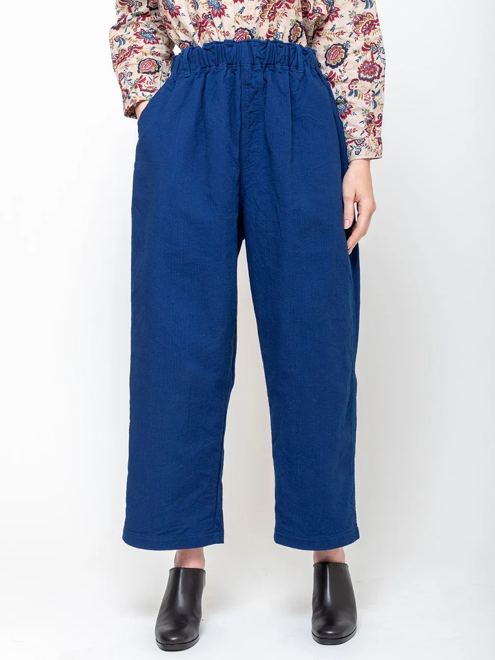 Sashiko Indigo Pants