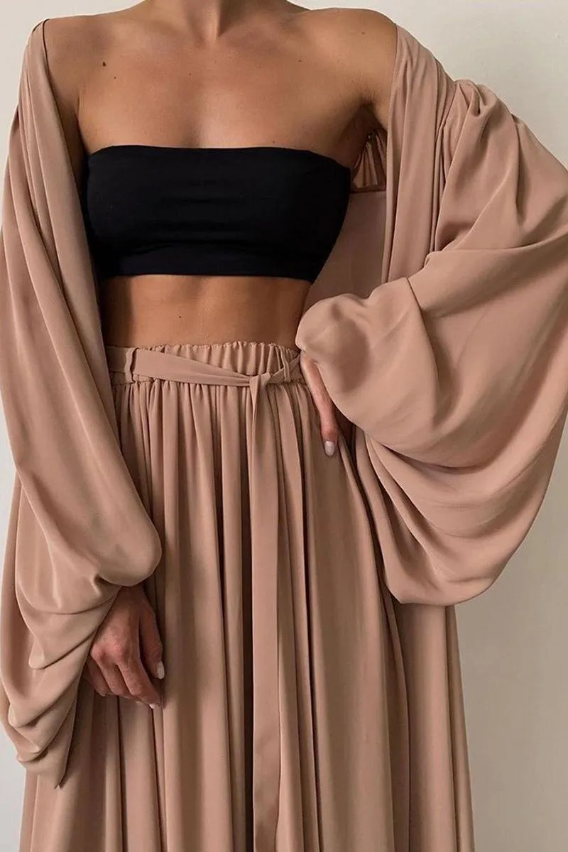 Sexy 3-piece loose suit