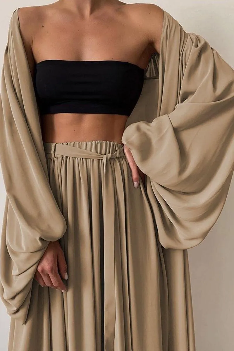 Sexy 3-piece loose suit