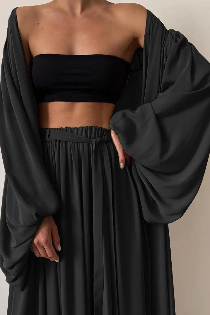 Sexy 3-piece loose suit
