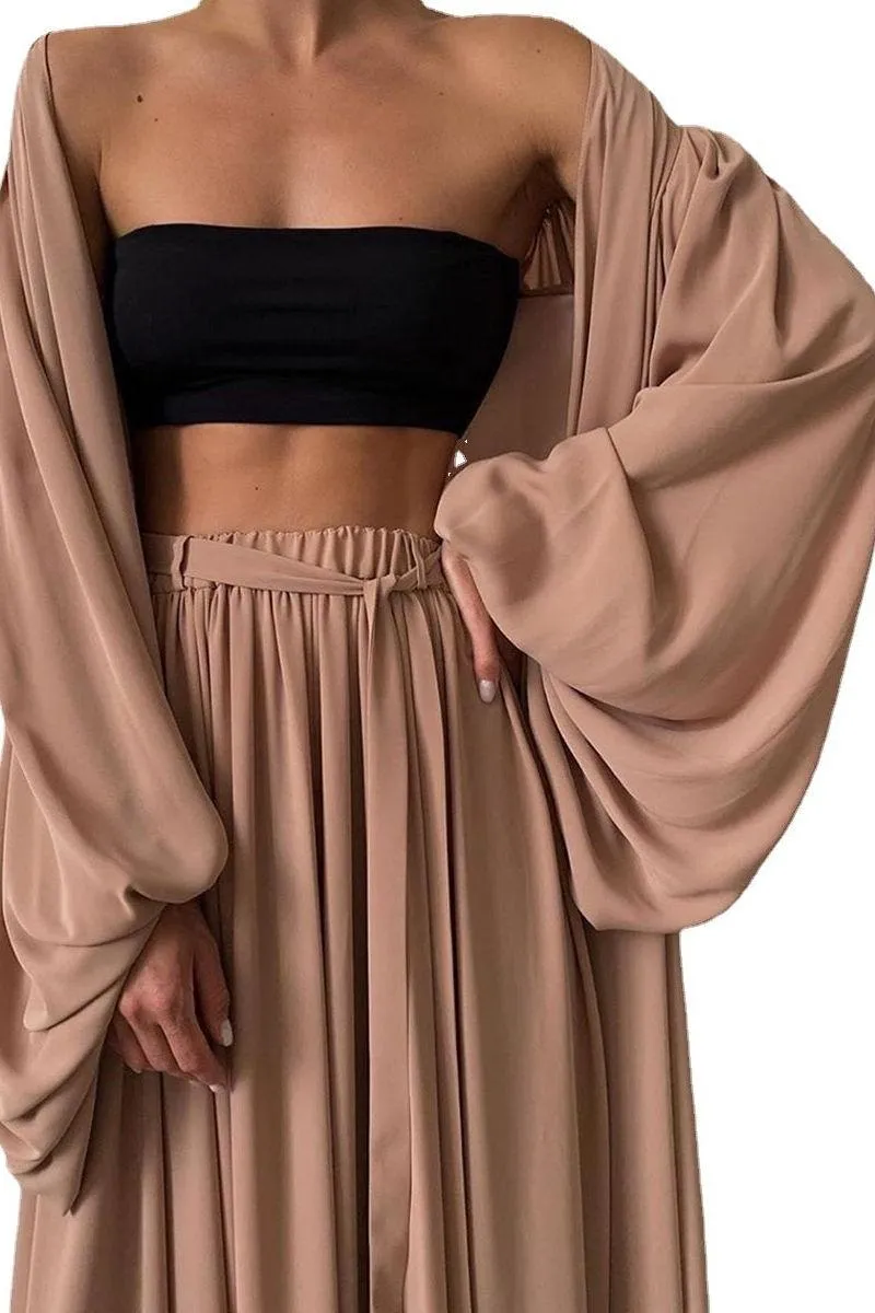 Sexy 3-piece loose suit