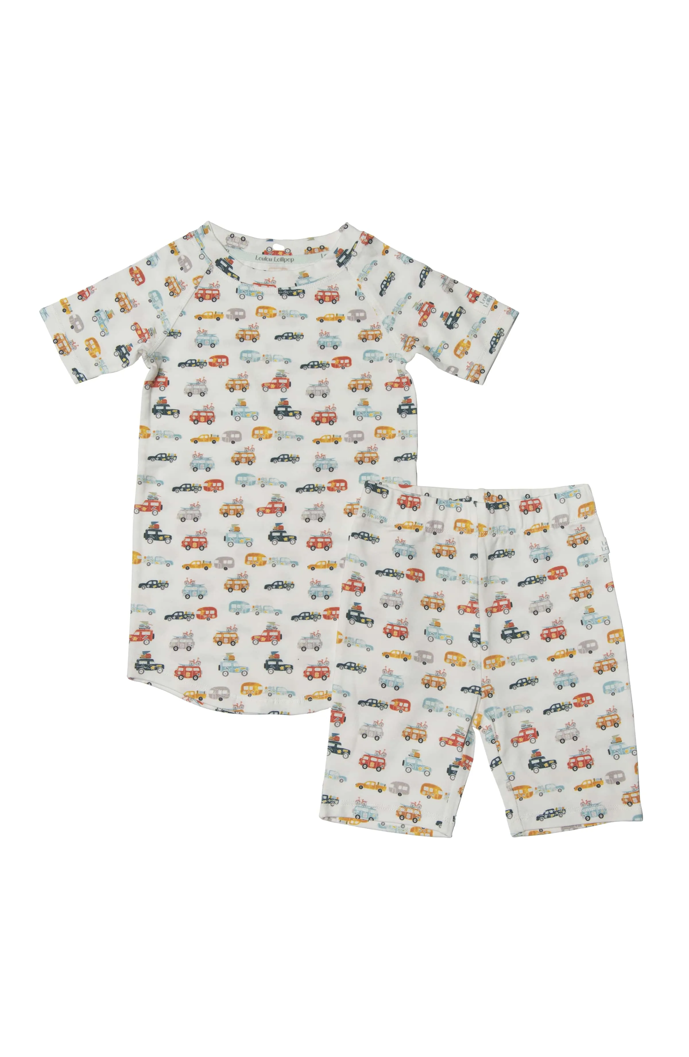 Short Pajama Set - Camper Vans