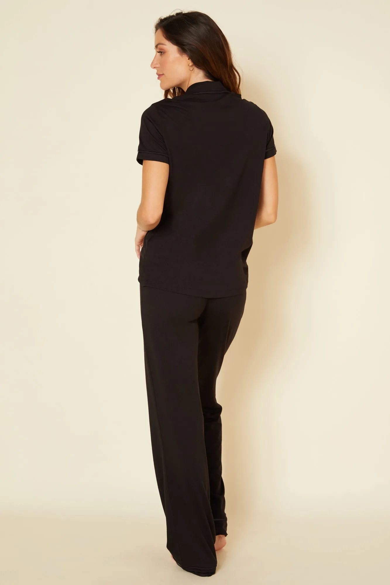 Short Sleeve Top & Pant Pajama Set