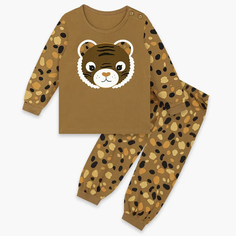 Shy Tiger Sleep Set (Comfy-Fit) 2308U06