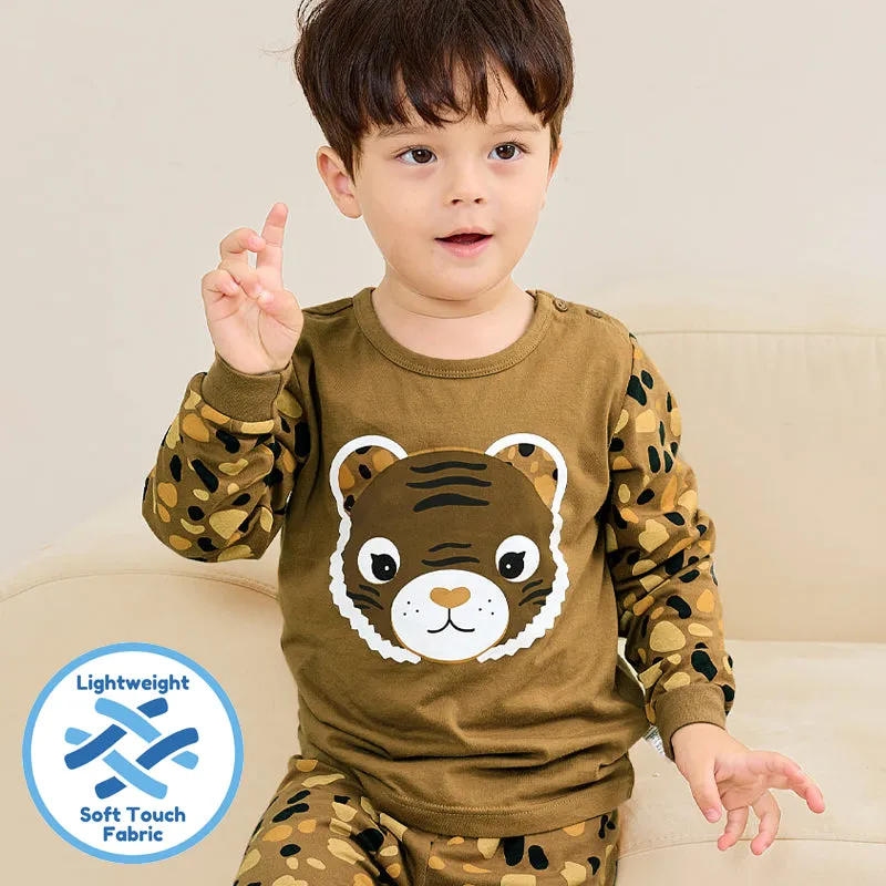 Shy Tiger Sleep Set (Comfy-Fit) 2308U06