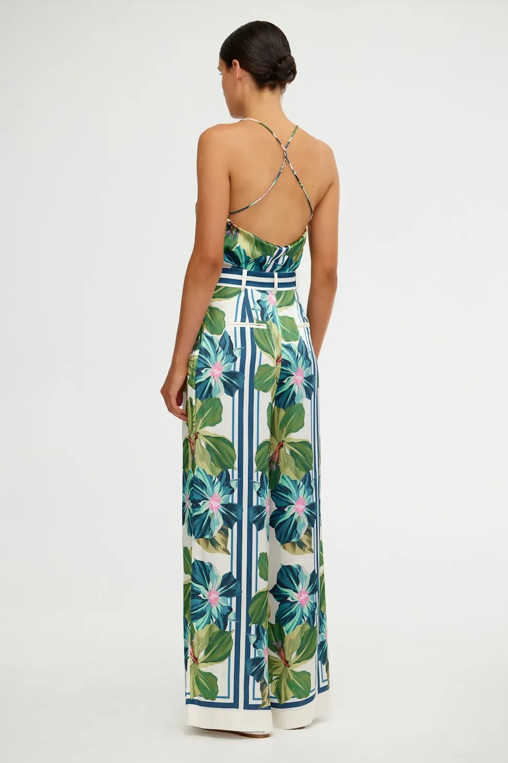 SIGNIFICANT OTHER Mariah Pant - Hibiscus Tile