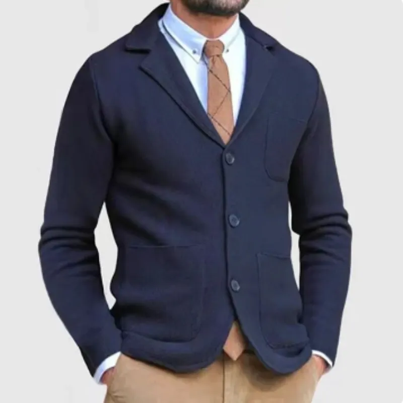 Sleek Men’s Slim Cut Blazer Waistcoat