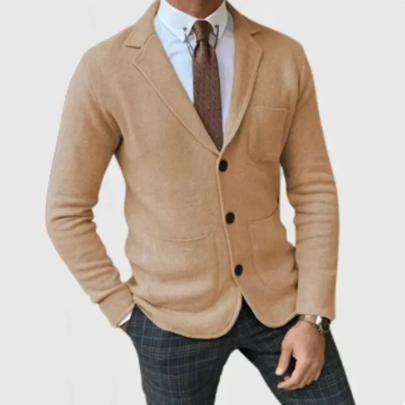 Sleek Men’s Slim Cut Blazer Waistcoat