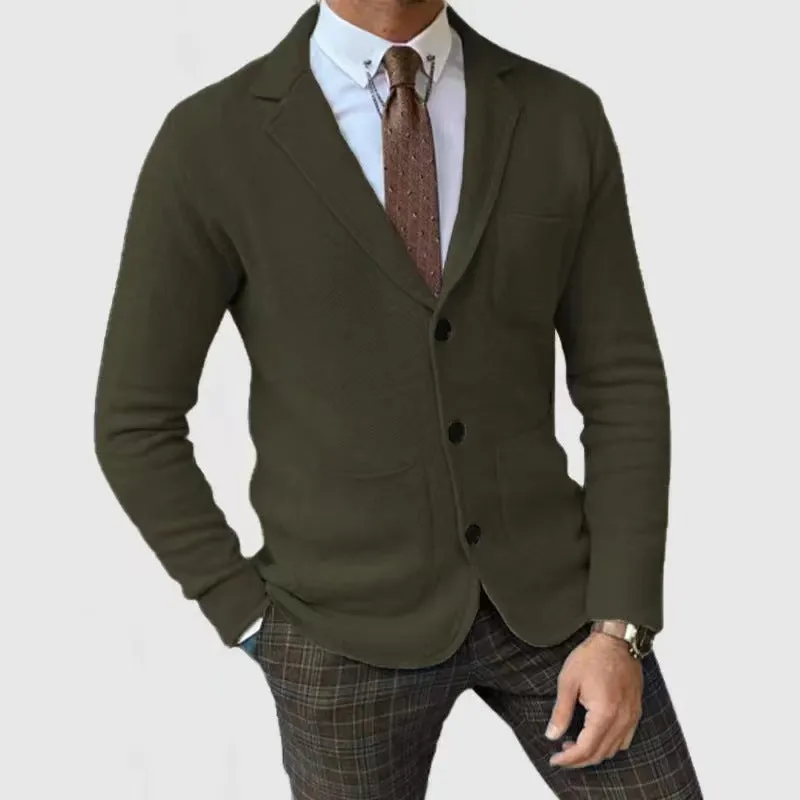 Sleek Men’s Slim Cut Blazer Waistcoat
