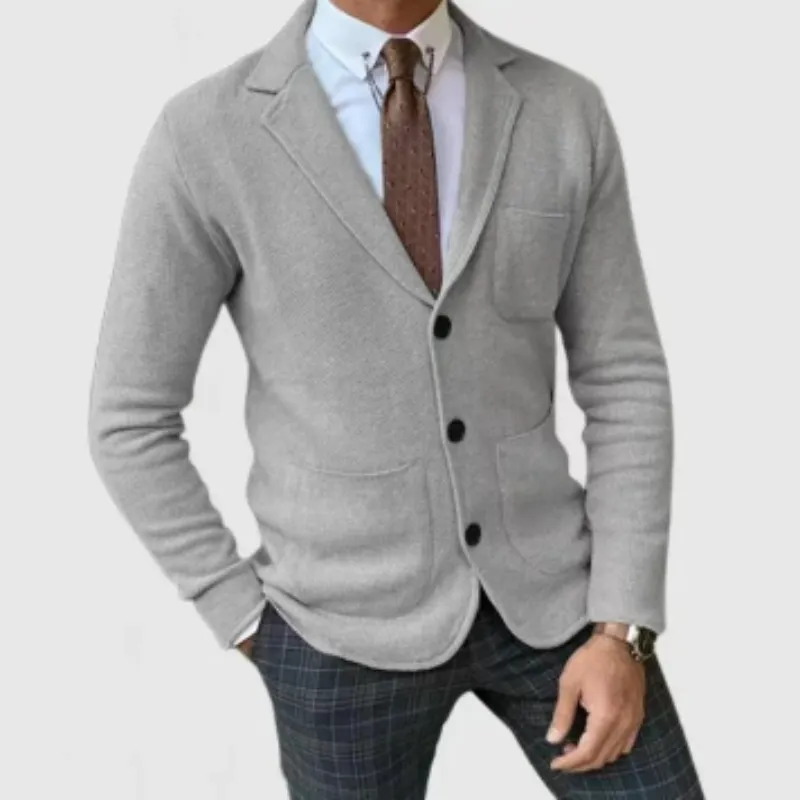 Sleek Men’s Slim Cut Blazer Waistcoat