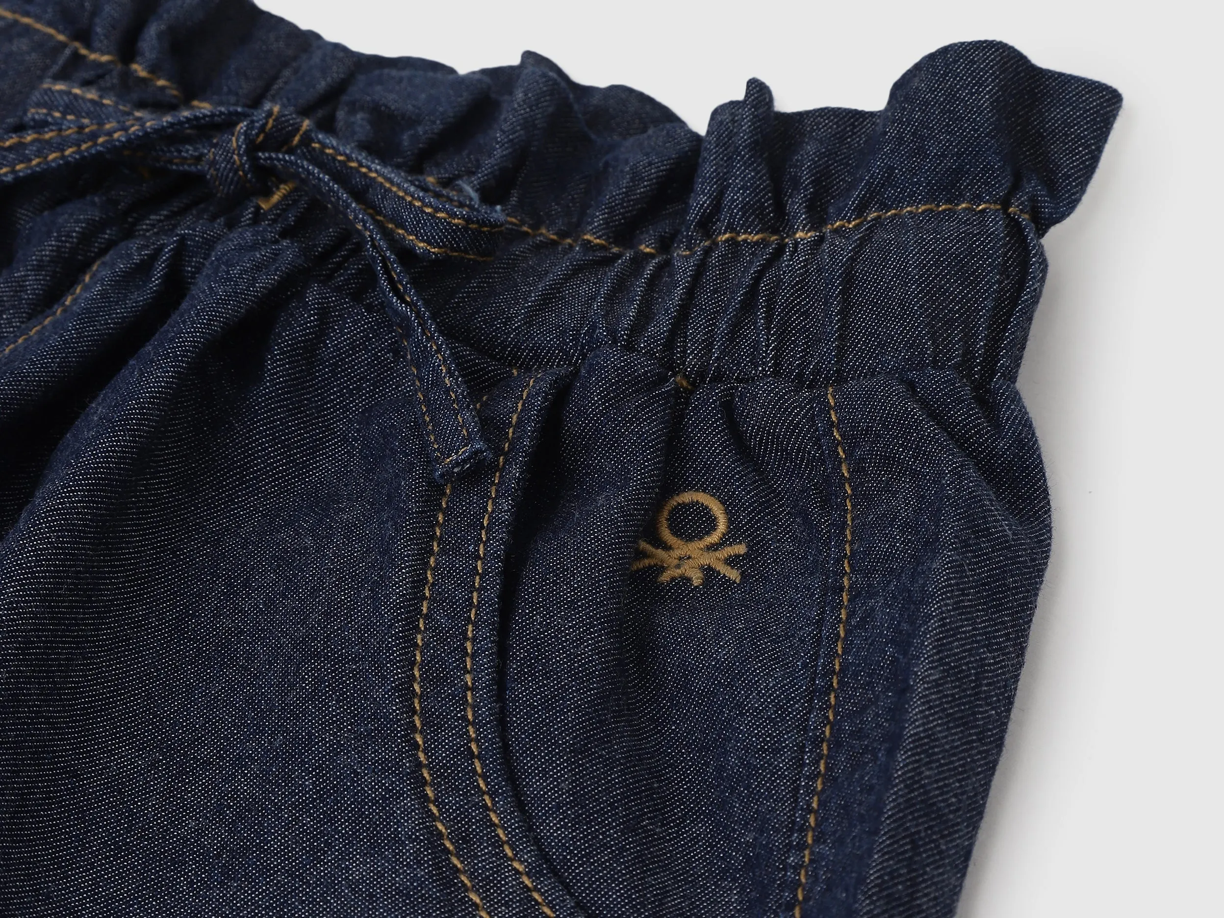Solid Pattern Shorts