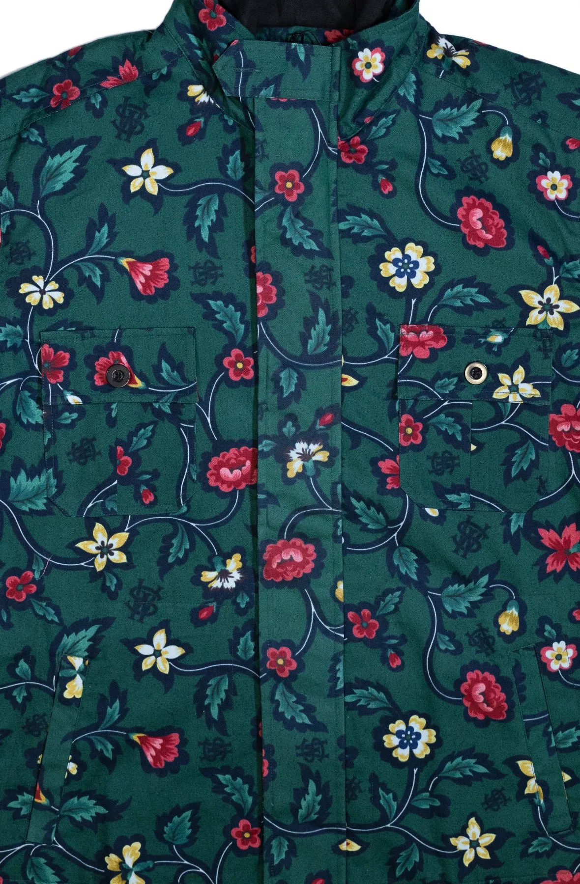 Stay Winning Green Floral Jacket Hoodie