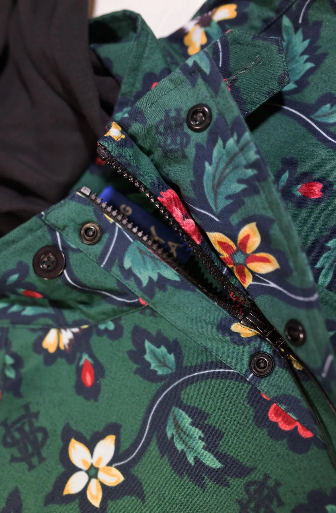 Stay Winning Green Floral Jacket Hoodie