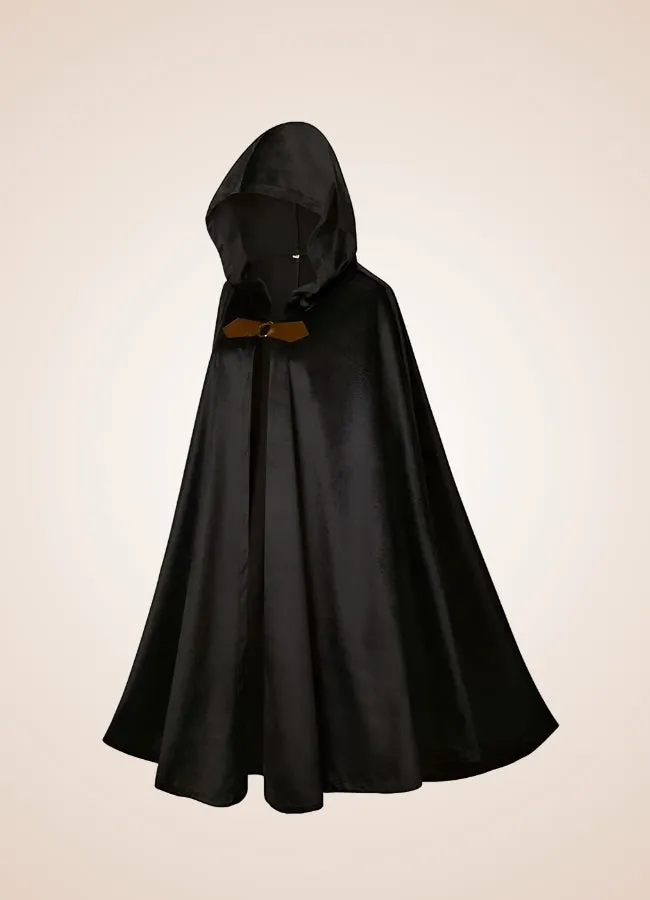 Steampunk Women's Renaissance Hooded Cape