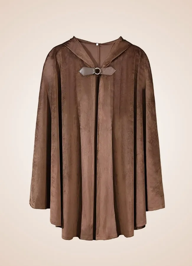 Steampunk Women's Renaissance Hooded Cape