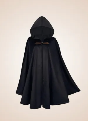 Steampunk Women's Renaissance Hooded Cape
