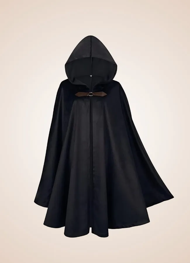 Steampunk Women's Renaissance Hooded Cape