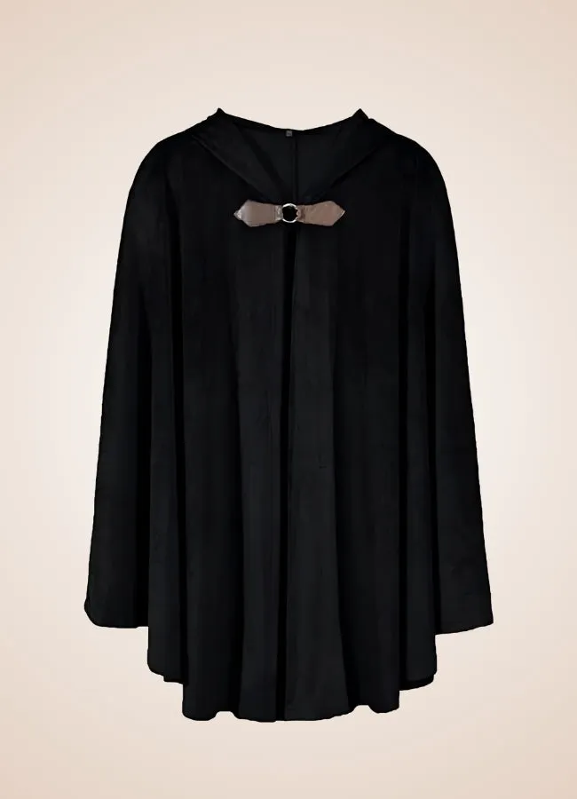 Steampunk Women's Renaissance Hooded Cape