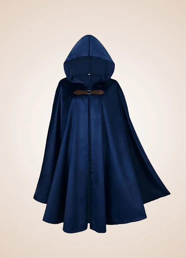 Steampunk Women's Renaissance Hooded Cape