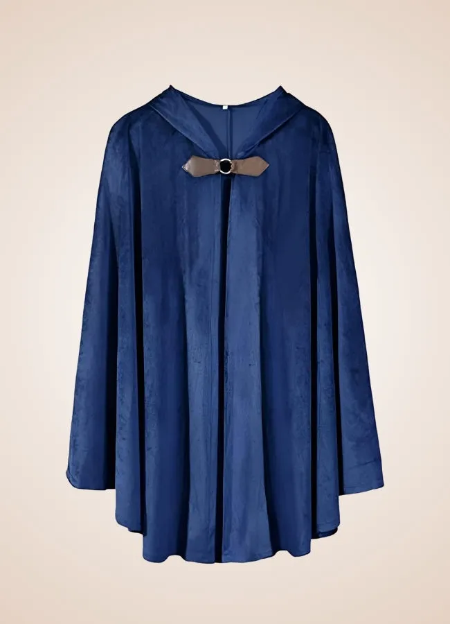Steampunk Women's Renaissance Hooded Cape