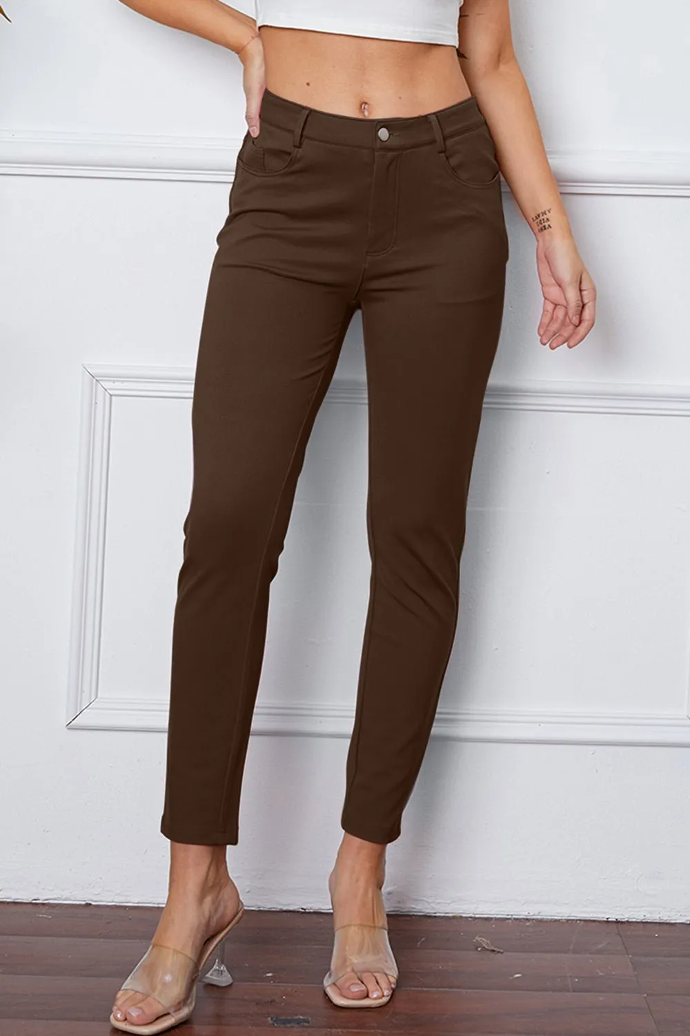 Step Up Your Wardrobe Game with Basic Bae’s StretchyStitch Pants