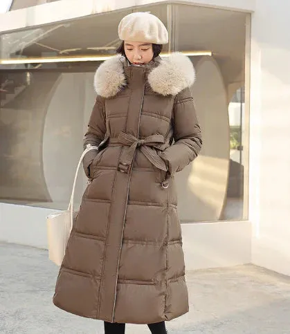 Stylish hooded winter coat, Haniya