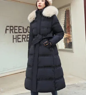 Stylish hooded winter coat, Haniya