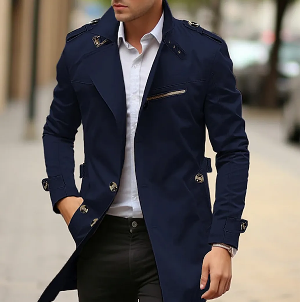Stylish Waterproof Old Money Coat for Men
