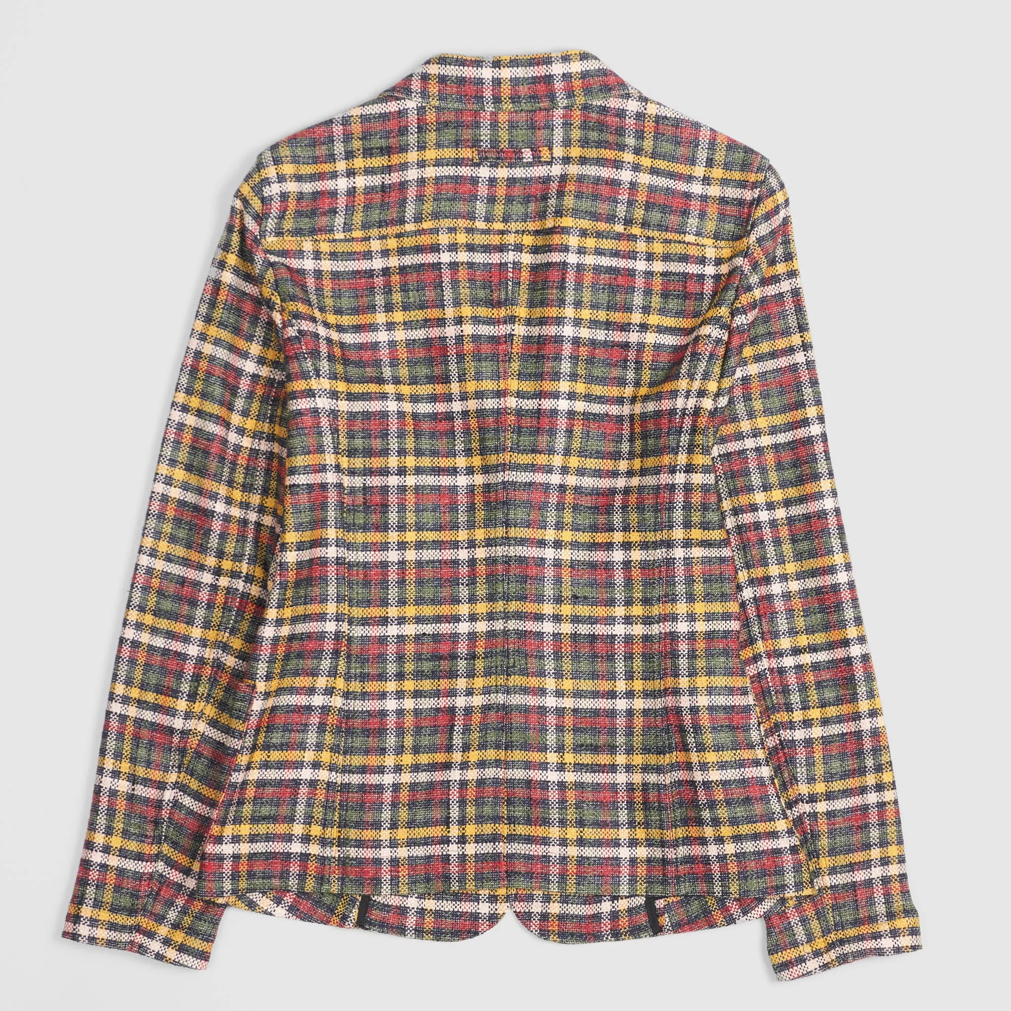 T-Jacket Ladies Woven Plaid Blazer