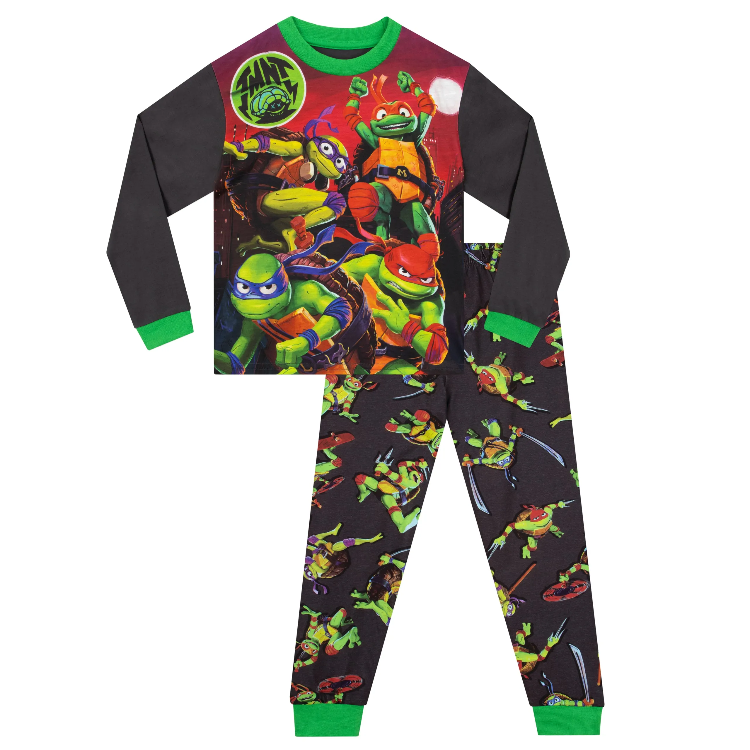 Teenage Mutant Ninja Turtles Long Sleeve Pajamas
